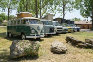 La famille des VW Combi au complet