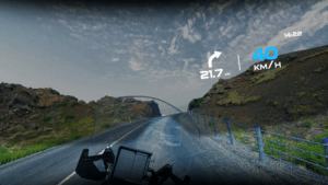 Visière avec HUD EyeLIghts